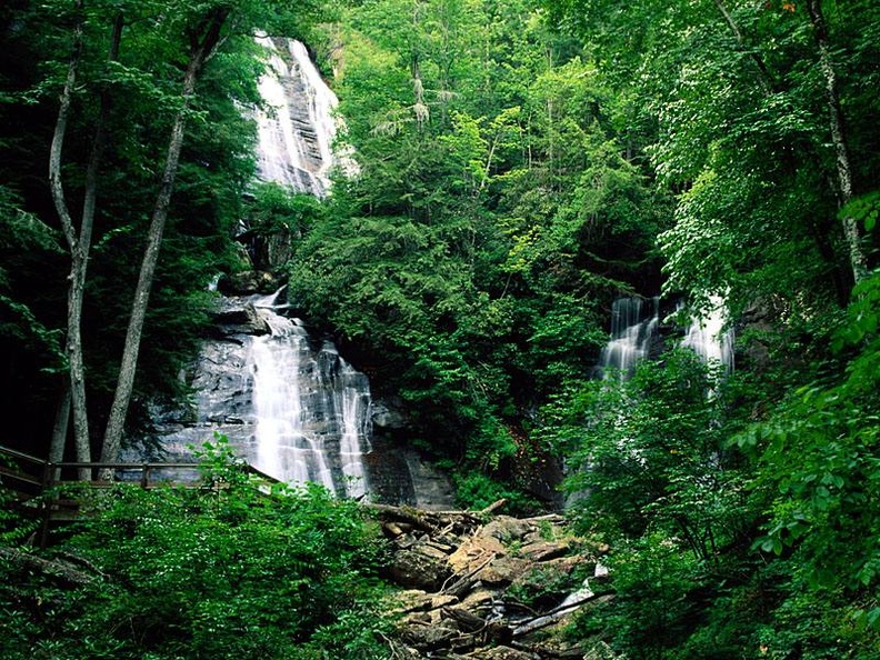 Anna Ruby Falls, Chattahoochee National Forest, Georgia